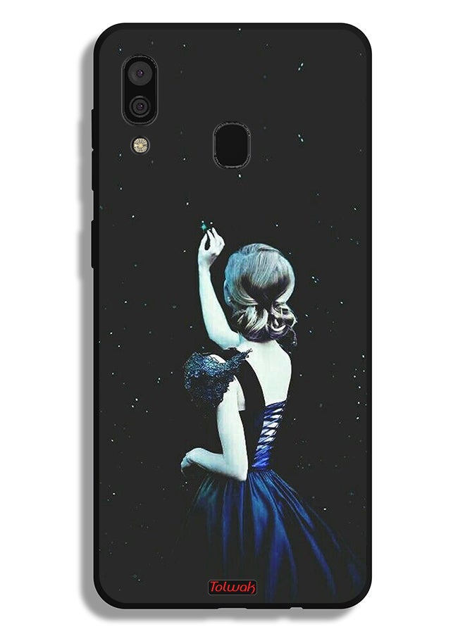 Tolwak Samsung Galaxy A30 Protective Case Cover Touching Star - Image 1