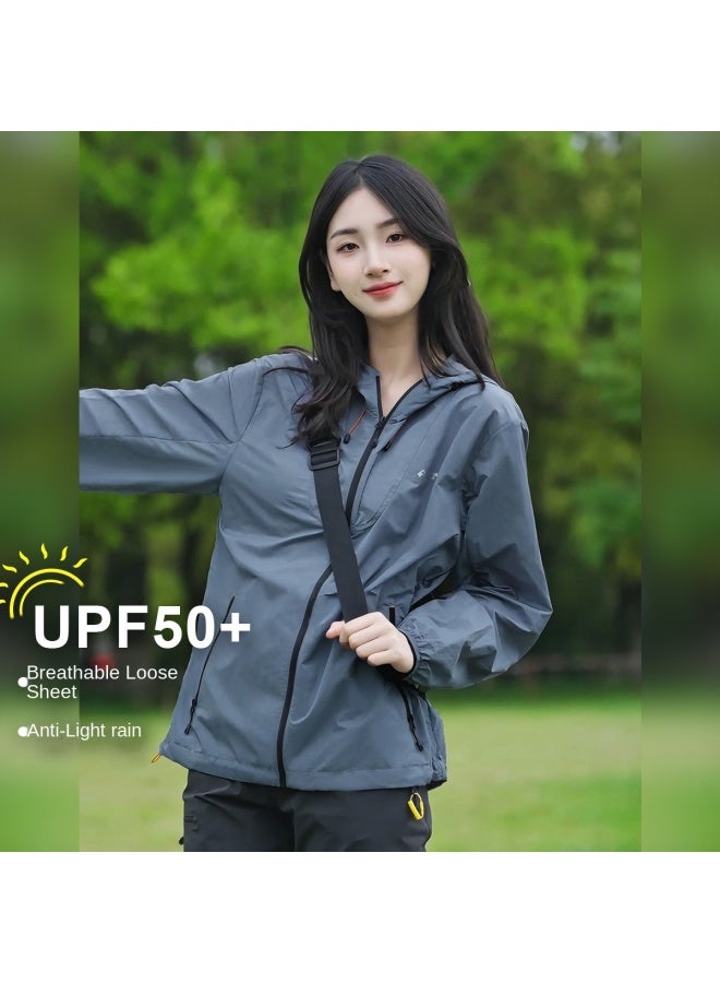Breathable & Brightening Loose-leaf Design】upf50+ Outdoor Sun Protection Jacket, 2025 Summer Uv-blocking Sunscreen Wear - Image 2