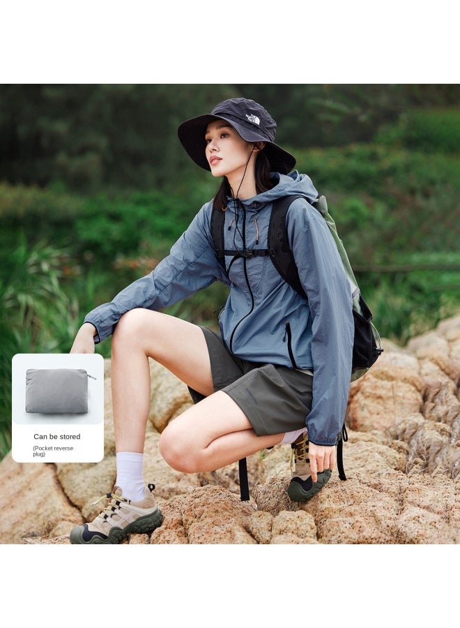 Breathable & Brightening Loose-leaf Design】upf50+ Outdoor Sun Protection Jacket, 2025 Summer Uv-blocking Sunscreen Wear - Image 5