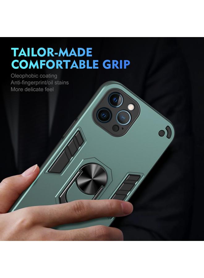 Zaboon Case For iPhone 12 Pro Shockproof Metal Ring Holder Phone Case - Image 5