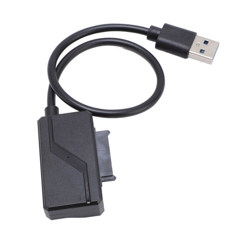 Sata Serial ATA to USB Optical Drive Adapter Cable Plug and Play - Secure Connection with Built-in Screws for Laptop Serial ATA Optical Drives - Image 5