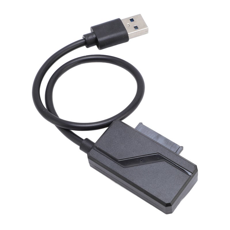 Sata Serial ATA to USB Optical Drive Adapter Cable Plug and Play - Secure Connection with Built-in Screws for Laptop Serial ATA Optical Drives - Image 3