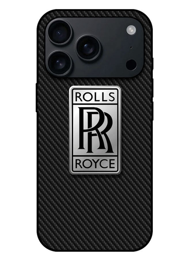 EYE CATCH Printed Protective Case Cover For Apple iPhone 17 Pro Max -  Rolls Royce Logo