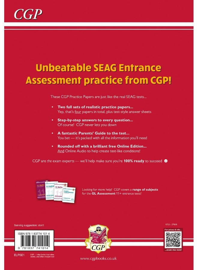 New SEAG Entrance Assessment Practice Papers (with Parents' Guide & Online Edition) - Image 2