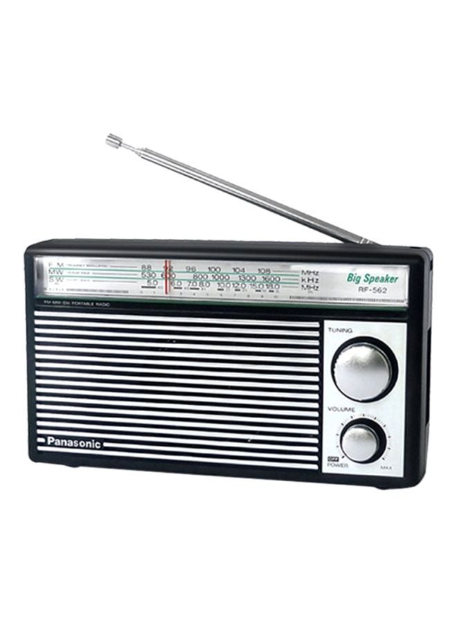 Panasonic Portable Radio 3 Band RF-562DDGC-K Black/White - Image 1