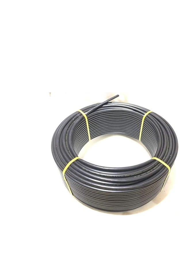 Generic Polyethylene Irrigation Supply Pipe, Drip Irrigation 1/2"(13mm-16mm) Blank Distribution Tubing,Use for Irrigation, Hydroponics, Growing - Water Distribution Tube Made in UAE 50 Meter 