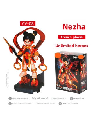 Shengkai Guan Yu Lu Bu Ma Chao Huang Zhong Zhao Yun Fa Phase Sun Wukong Building Blocks Assembled Hand Ornaments Toys Wholesale-Color:85012 Nezha Phase - pzsku/Z2F6175F18ABF40604418Z/45/1745574966/dac38951-c3d8-4f76-87eb-d6618cc6dfc8