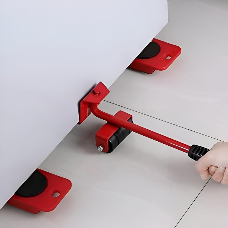Hardware Moving Kit - 4 Piece Strong Set with Swivel Wheels to Safely Lift and Move Heavy Furniture (1) - Image 3