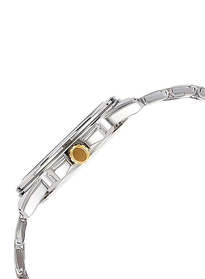CASIO Men Water Resistant Analog Watch MTP-1314SG-1A - 45 mm - Silver/Gold - Image 3