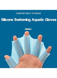 3 Pairs Silicone Swim Gloves Finger Frog Style Mesh Water Training Waterproof Fitness Paddling Aerobics Boys Girls Adults (L) - pzsku/Z2F61A84885E2C6D99628Z/45/_/1729666260/deff29e6-0ff1-4382-a132-5ab317869e13