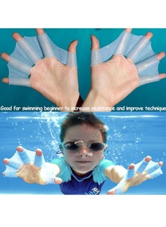 3 Pairs Silicone Swim Gloves Finger Frog Style Mesh Water Training Waterproof Fitness Paddling Aerobics Boys Girls Adults (L) - pzsku/Z2F61A84885E2C6D99628Z/45/_/1729666270/bde1f9ab-96dc-440a-918e-3d2a3ec539be