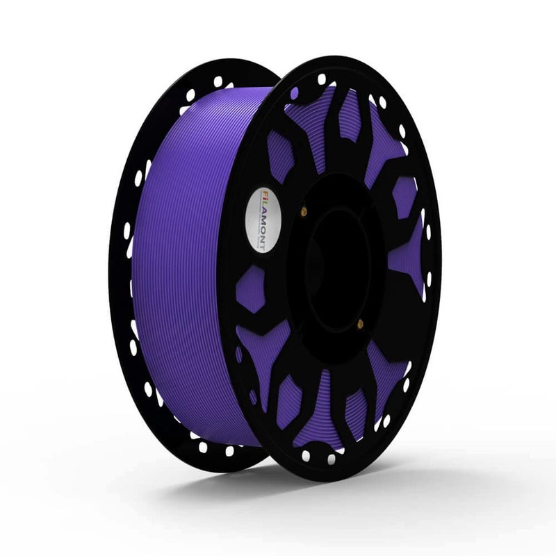 Protomont TECHNOLOGIES فيلا مونت 1.75 مم خيوط طباعة ثلاثية الأبعاد PLA بريميوم بلس متوافقة مع معظم طابعات FDM (بنفسجي) - Image 1