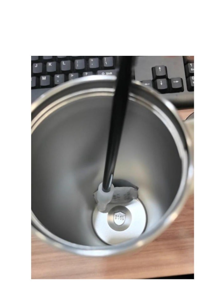 Ceramic Lined Insulated Cup, 710ml Large Capacity Water Cup, Straw Cup, Cold Insulation Car Ice Cream Cup - Image 4