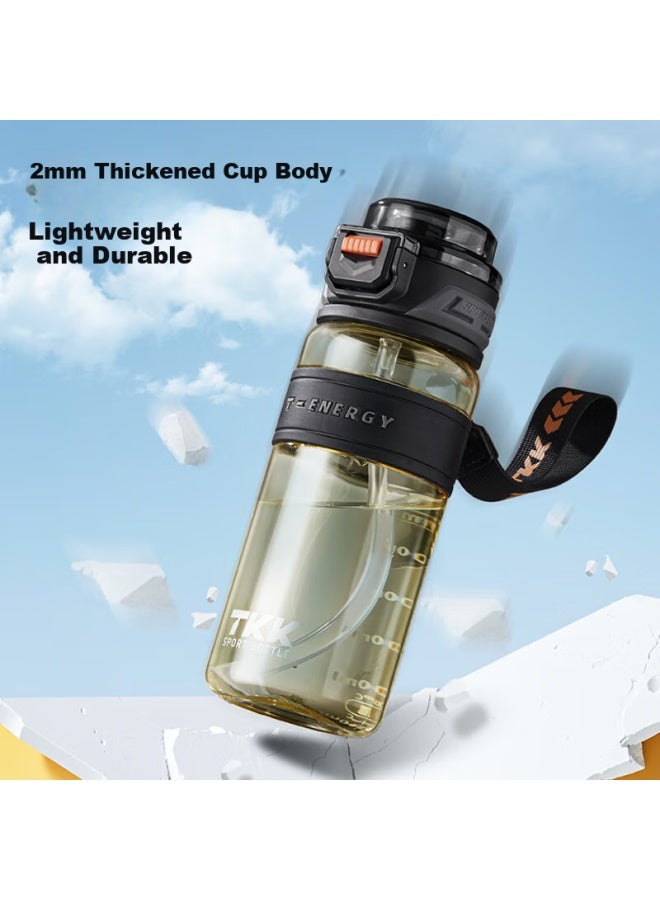 Tkk Plastic Water Bottle Food Grade Ppsu Sports Bottle High Temperature Resistant Fitness Cup Large Capacity Children Student Water Bottle - Image 5
