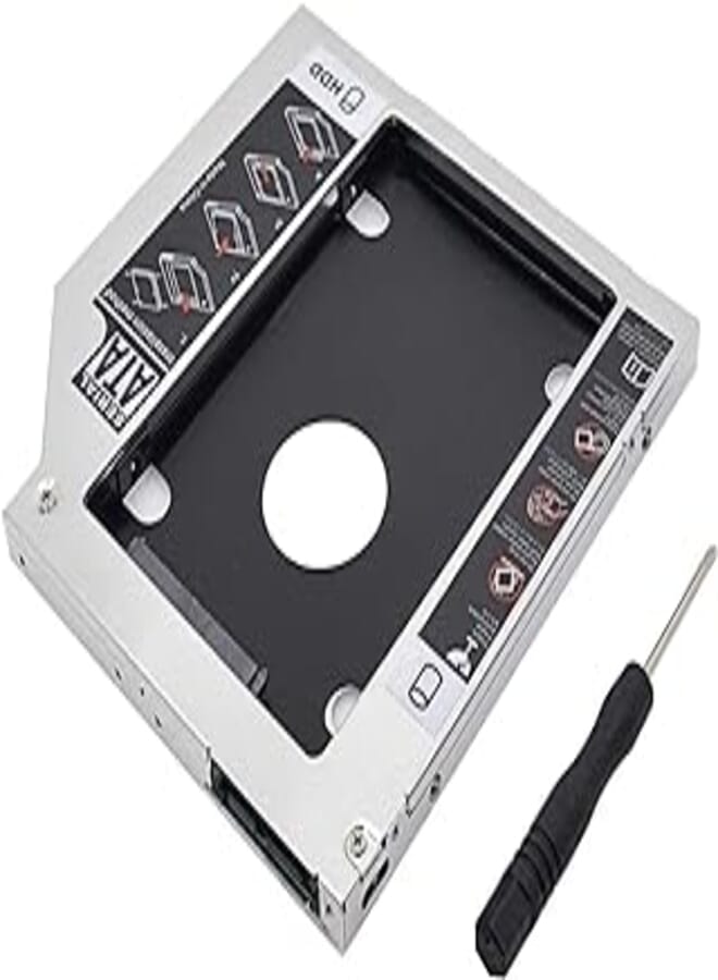 Exon X1127 Hard Drive 2.5 2nd 9.5mm Ssd Hd SATA Hard Disk Drive HDD Caddy Adapter Bay For Cd Dvd Rom