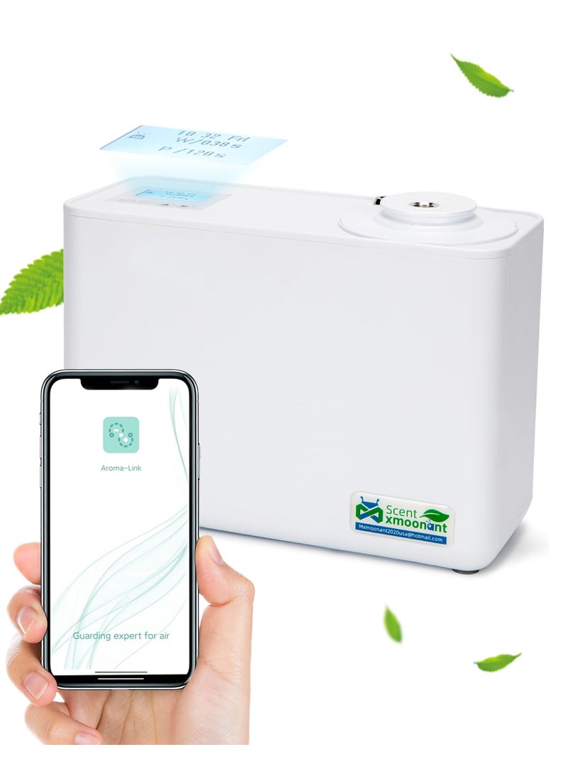 Mxmoonant Mxmoonant Scent Air Machine for Home 800ml HVACStand Alone Scent Diffuser 15003000sqft Cold Air Nebulizing Machine Waterless for Large Room Office 