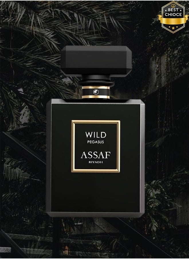 ASSAF - 8 Pieces Wild Pegasus Riyadh Perfume 50ml EDP - Image 1