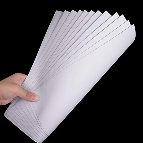 Lazydrop Premium Printable Vinyl Sticker Paper for Inkjet Printer - 25 Matte White Waterproof Decal Paper Sheets - Dries Quickly and Holds Ink Beautifully - Image 4