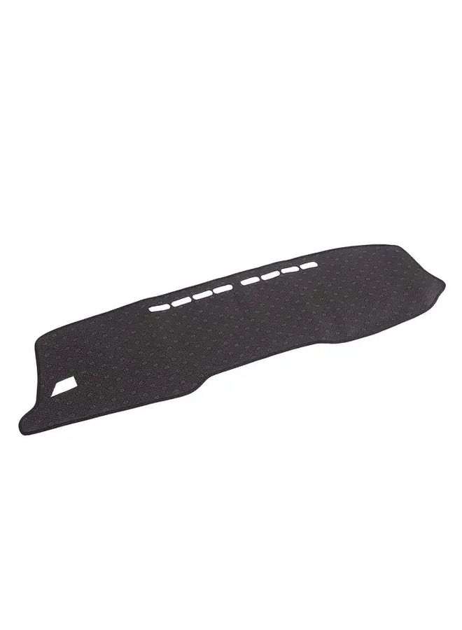 Black Dashboard Protector For Toyota Hilux 2015 2024 Sun Visor Storage - Image 4
