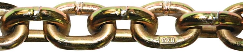VULCAN Binder Chain with Grab and Sling Hooks - Grade 70 Standard Duty - 5/16 Inch x 16 Foot - 4,700 Pound Safe Working Load - Image 4