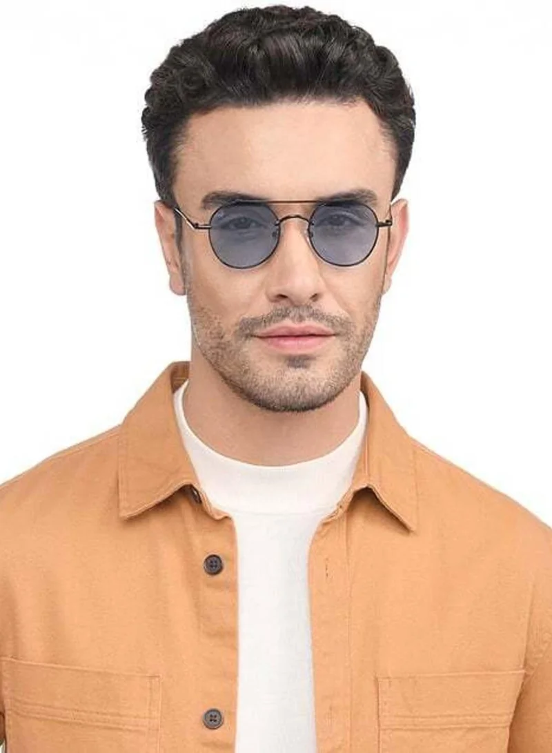 VINCENT CHASE Unisex Round Shape Sunglasses - VC S15772 - Lens Size: 49 Mm