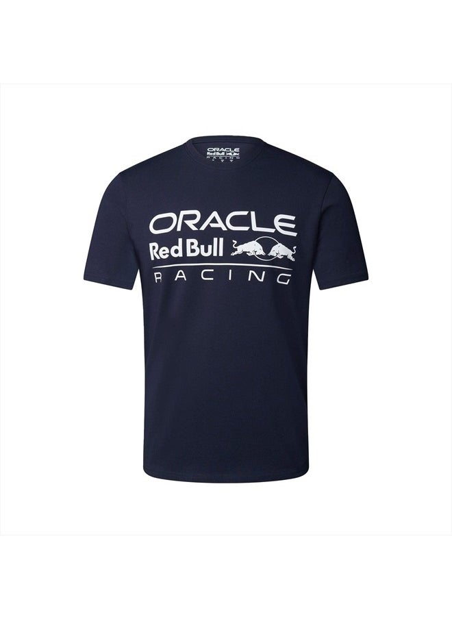 CASTORE - Red Bull Racing F1 Large Front Logo T-Shirt Navy - Image 1