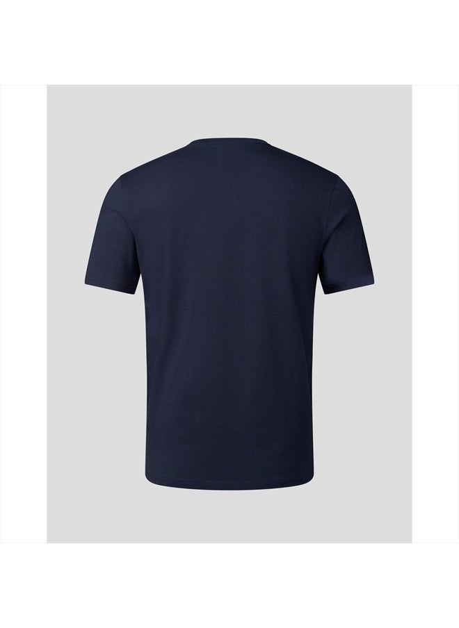CASTORE - Red Bull Racing F1 Large Front Logo T-Shirt Navy - Image 1