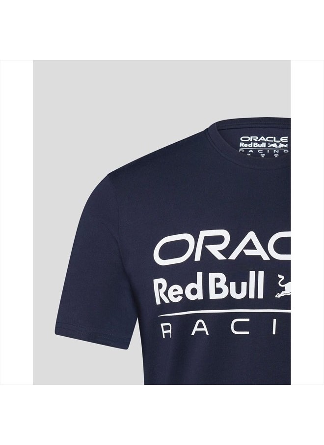 CASTORE - Red Bull Racing F1 Large Front Logo T-Shirt Navy - Image 1