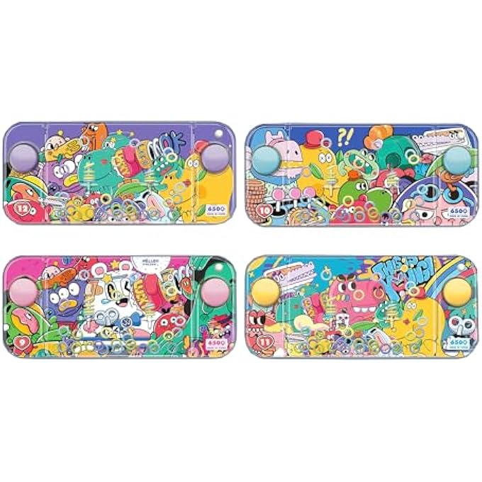 GALAXY HANDHELD WATER GAME TOY (1 PC)  ASSORTED THEMES & COLORS: DINO, ANIMAL, CARTOON CHARACTERS  FUN & PORTABLE INTERACTIVE TOY FOR KIDS - Image 1