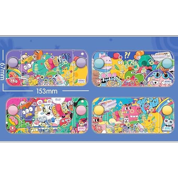 GALAXY HANDHELD WATER GAME TOY (1 PC)  ASSORTED THEMES & COLORS: DINO, ANIMAL, CARTOON CHARACTERS  FUN & PORTABLE INTERACTIVE TOY FOR KIDS - Image 2