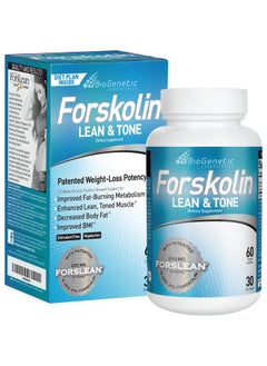 Biogenetic Labs Forskolin Lean & Tone Weight Loss Pills Body Toning Formula Fat Burner And Maintenance Of Muscle Mass For Men And Women Appetite Suppressant 60 Capsules Vegetarian