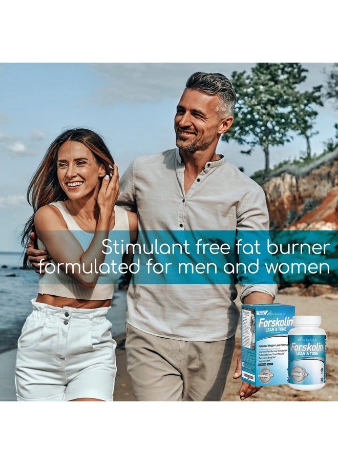 BioGenetic Laboratories - Biogenetic Labs Forskolin Lean & Tone Weight Loss Pills Body Toning Formula Fat Burner And Maintenance Of Muscle Mass For Men And Women Appetite Suppressant 60 Capsules Vegetarian - Image 1