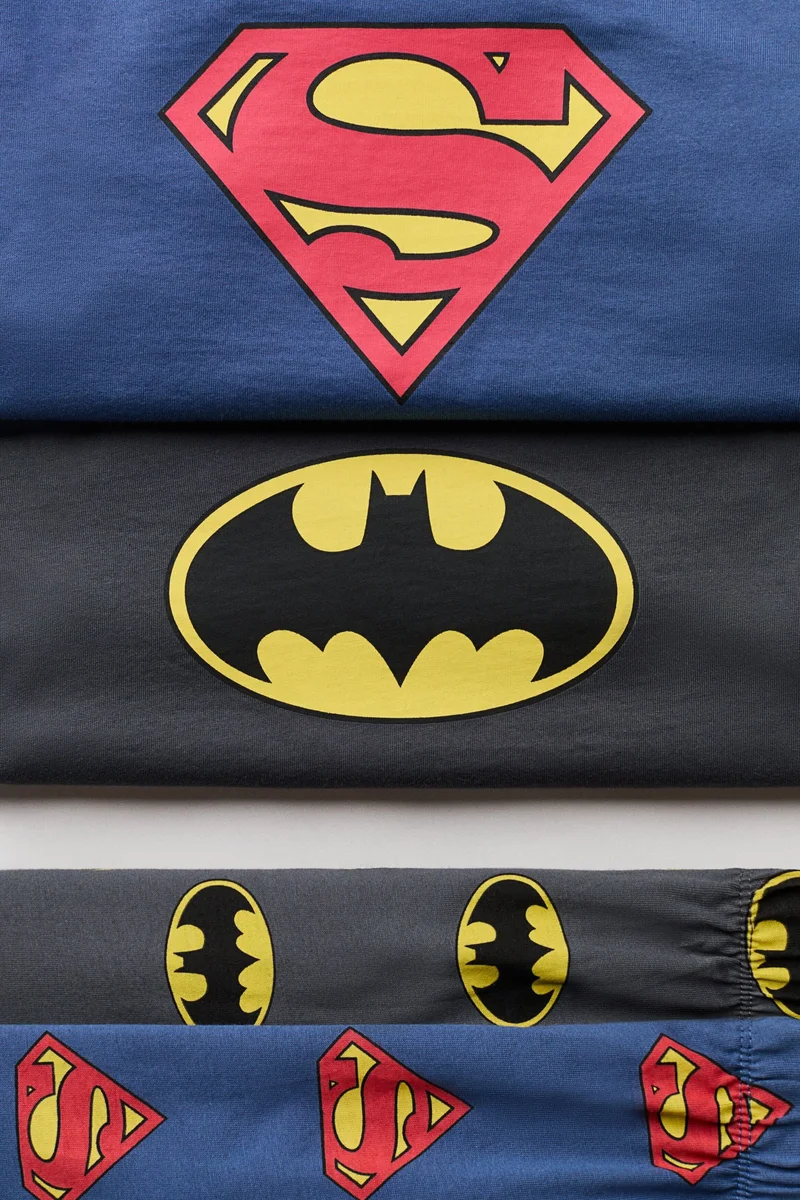 H&M 2-pack printed cotton pyjamas