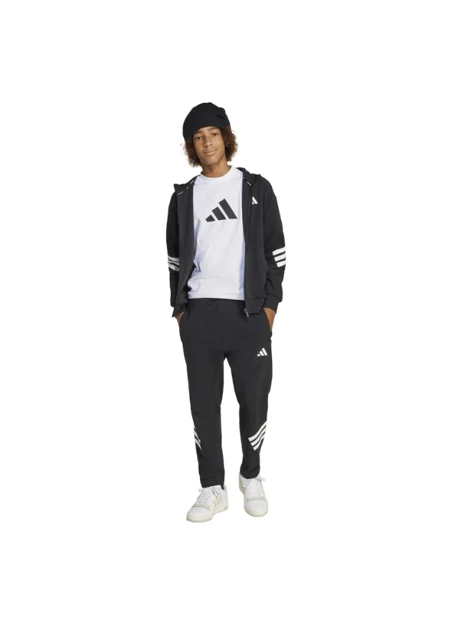 adidas جاكيت تدريب أسود J Fi 3S Fz Hd للأطفال 7-8 سنوات
