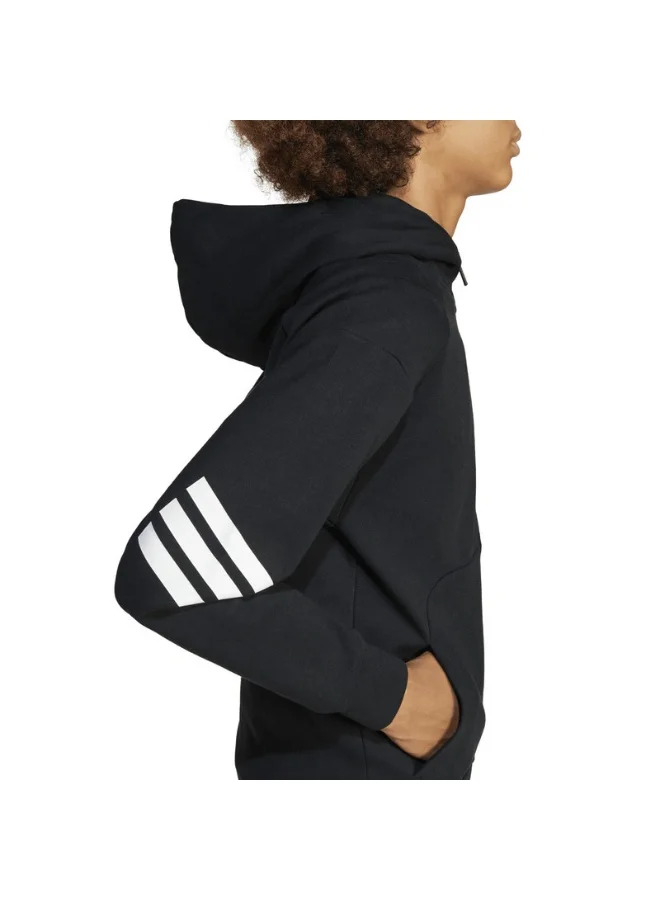 adidas جاكيت تدريب أسود J Fi 3S Fz Hd للأطفال 7-8 سنوات