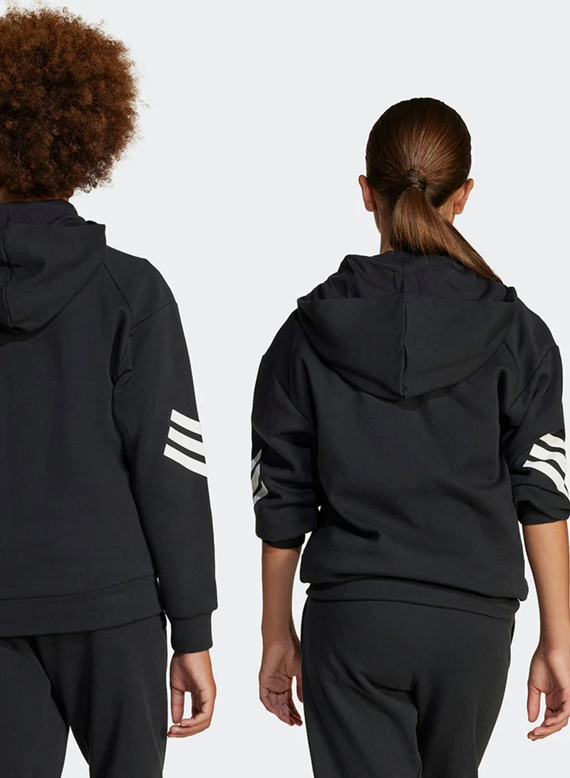 adidas جاكيت تدريب أسود للأطفال - سنوات
