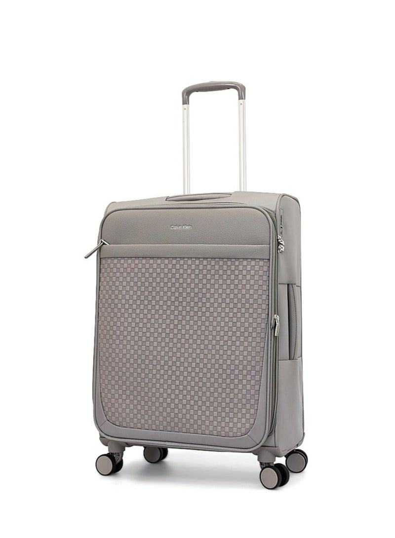 Calvin Klein 3-Piece Softshell Spinner Luggage Set | Lightweight, Flexible Packing for Smart Travelers - Image 2