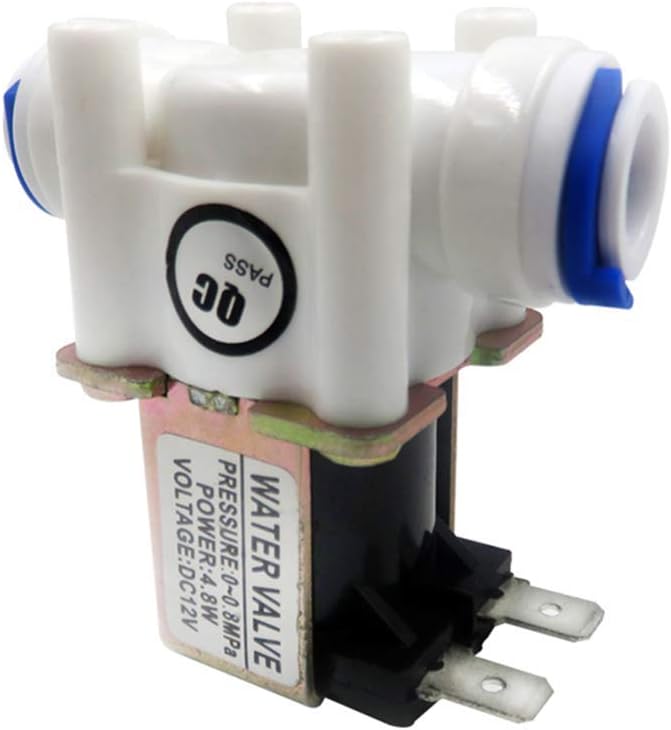 GENEDEY 3/8" DC 12V Solenoid Valve N/C Normally Closed Water Inlet Flow Switch - Image 1