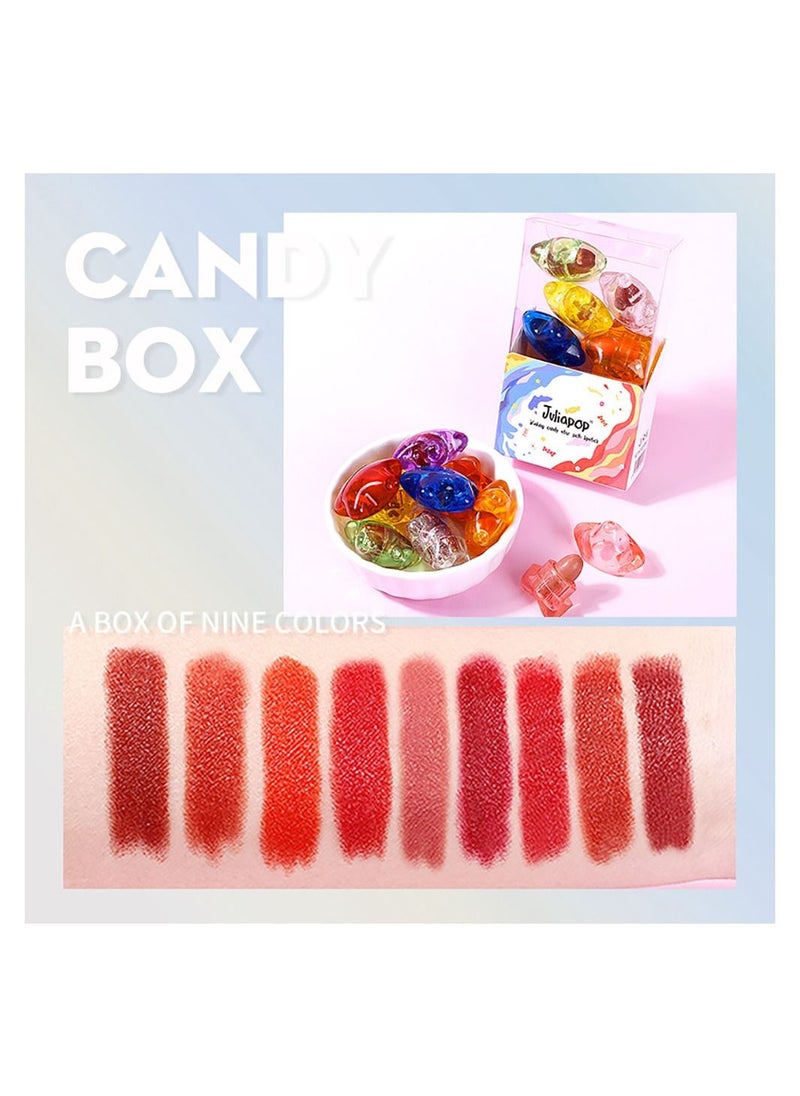 9 Piece Wishing Candy Star Path Lipstick