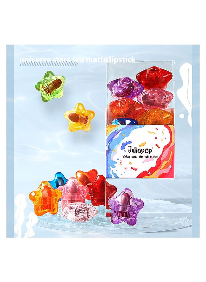9 Piece Wishing Candy Star Path Lipstick