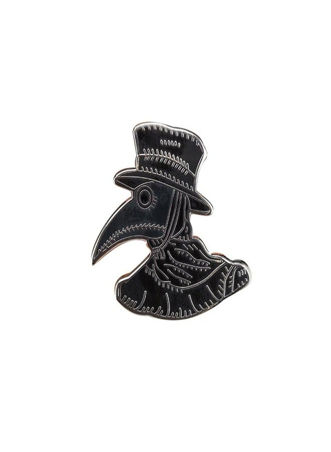GuDeKe Plague Doctor Mask Enamel Funny Pins Lapel Backpacks Brooches Gifts - Image 1