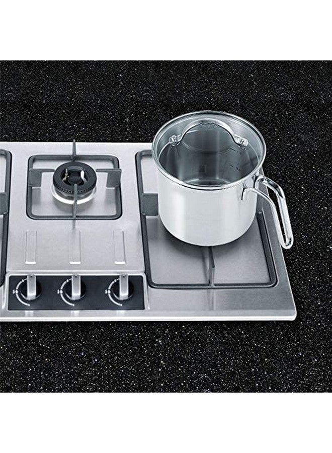 DCIGNA 1.5 Quart Stainless Steel Saucepan With Pour Spout, Saucepan With Lid, Mini Milk Pan With Spout - Perfect For Boiling Milk, Sauce, Gravies, Pasta, Noodles - Image 4