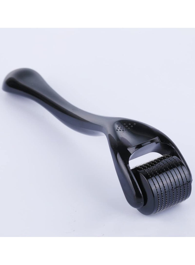 BONITO Beard Roller 0.5mm, 540 Titanium Microneedle Roller for Face Facial Wrinkles Hair Loss Stretch Marks Hair Regrowth Micro Needles Professional Microneedling Derma Needling Kit with Case - Image 2