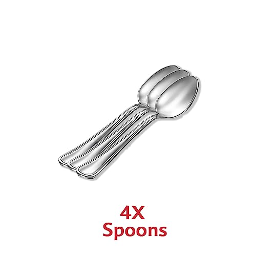 Judge by Prestige Classic Stainless Steel Dinner Set, Set of 24 Pieces - Image 5