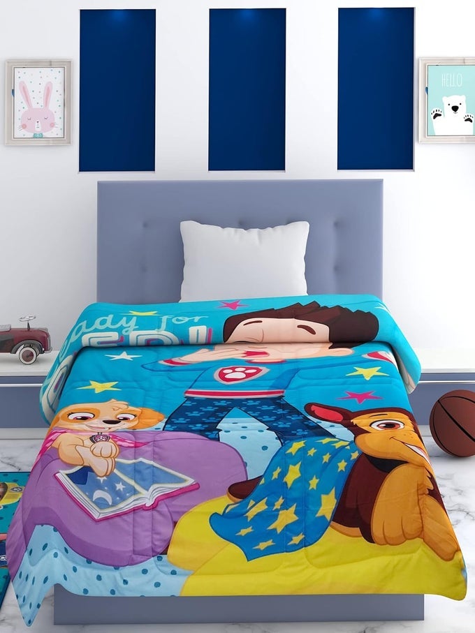 PAW PATROL PLAY READY FOR BED KIDS COMFORTER 300 GSM 135X220 CM