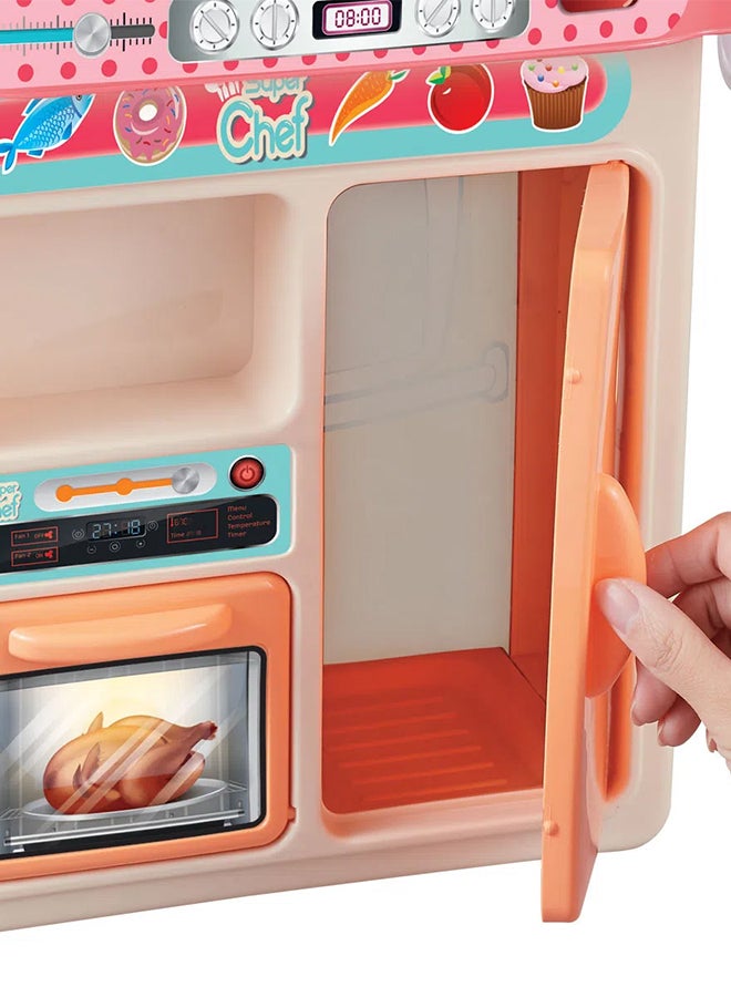 Deluxe Kitchen Set with 28 Pieces, Dimensions 35x14x47cm - Image 4