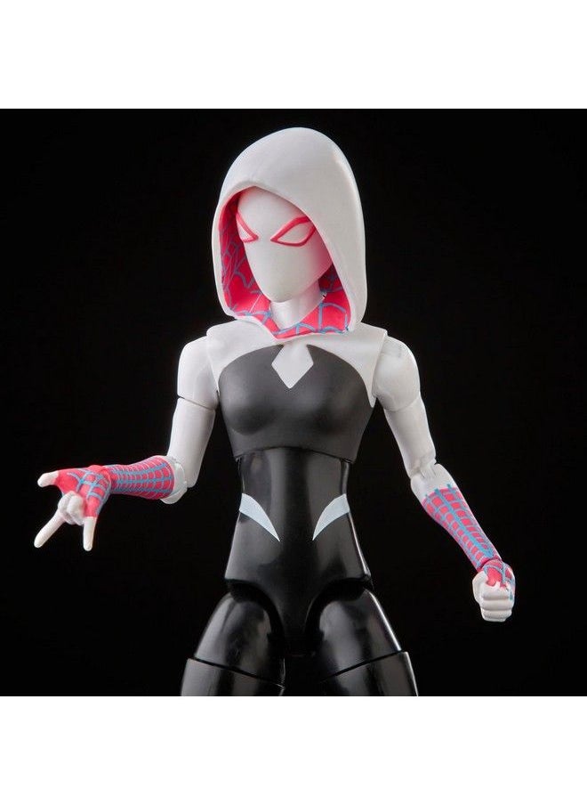Spider-Man - Marvel Legends Series Across The Spiderverse Spidergwen 6Inch Action Figure Toy 4 Accessories - Image 1