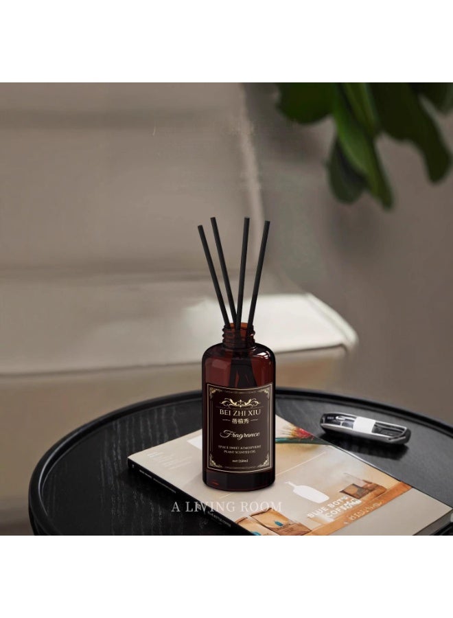 Aromatherapy Supplement Liquid，Air Freshner Hollow Valley Reed Diffuser Set, Long Lasting Aromatherapy Sticks, 260ml 10.2 Fl. Oz (Freesia） - Image 4