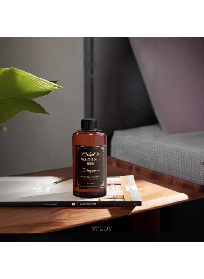 Aromatherapy Supplement Liquid，Air Freshner Hollow Valley Reed Diffuser Set, Long Lasting Aromatherapy Sticks, 260ml 10.2 Fl. Oz (Freesia） - Image 2