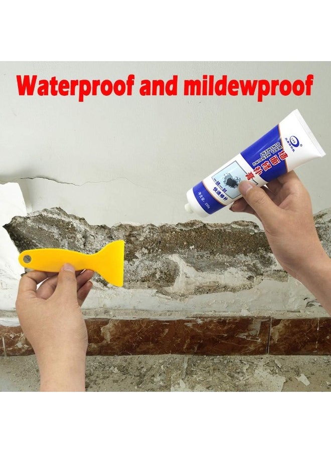 Generic niaoyufeng Wall Crack Repair Cream Waterproof Non-corrosive Formaldehyde Free White Latex  - Image 3